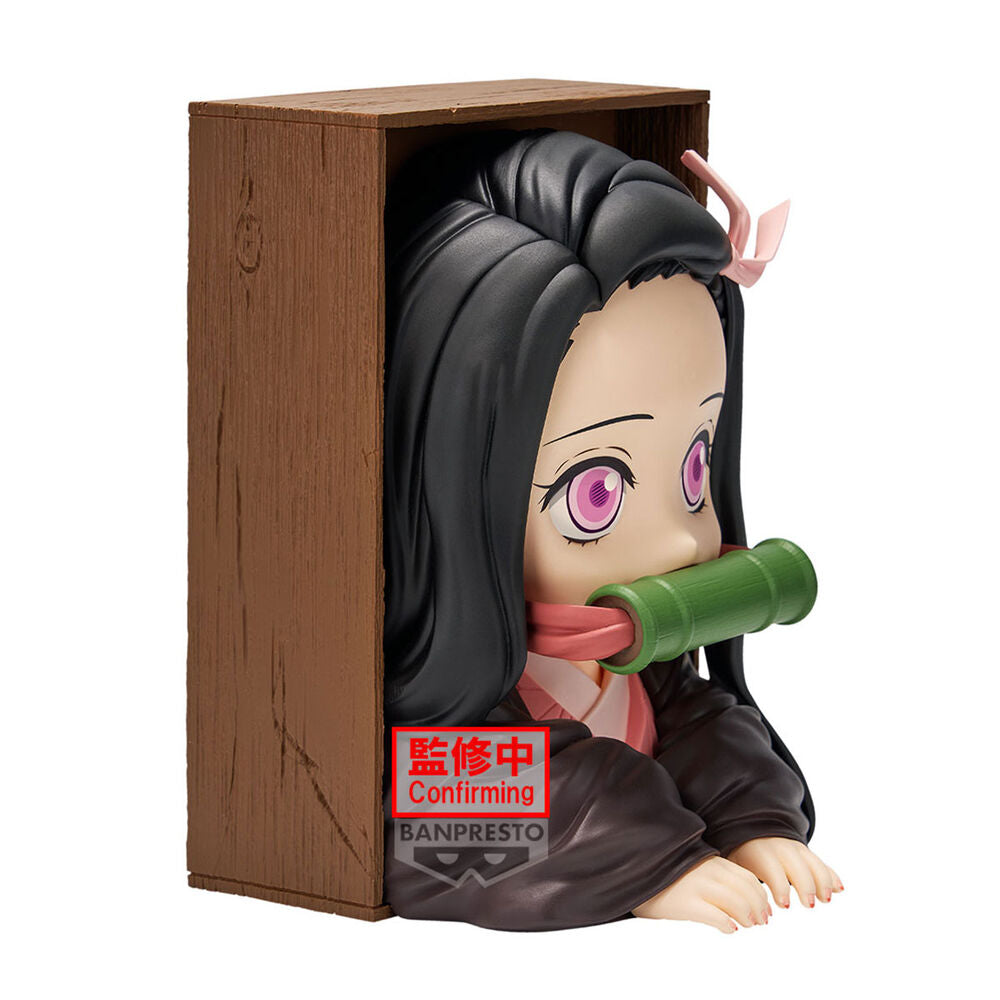 Imagen 2 - Figura Nezuko Kamado Hyokofig Demon Slayer Kimetsu No Yaiba 16Cm