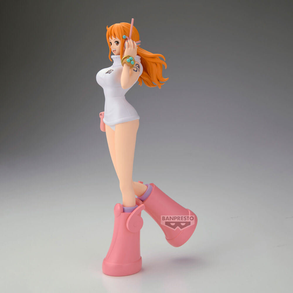 Imagen 5 - Figura Nami Egghead Style Glitter &#38; Glamours One Piece 23Cm