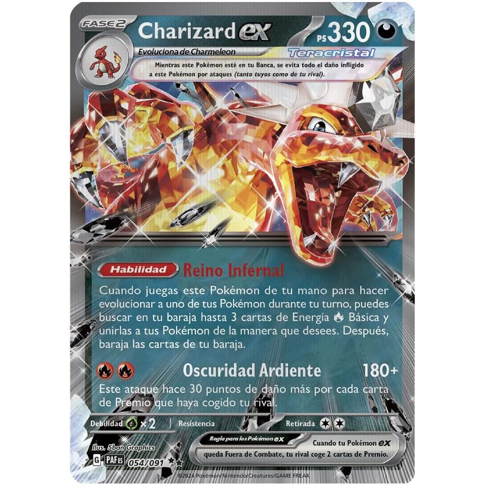 Imagen 2 - Blister Cartas Charizard Pokemon Español