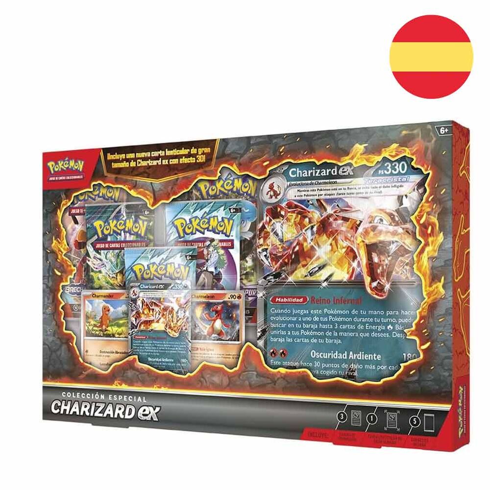 Imagen 1 - Blister Cartas Charizard Pokemon Español