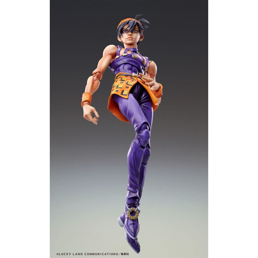 Imagen 2 - Figura Narancia Ghirga &#38; Aerosmith Chozokado Jojos Bizarre Adventure Golden Wind 15Cm