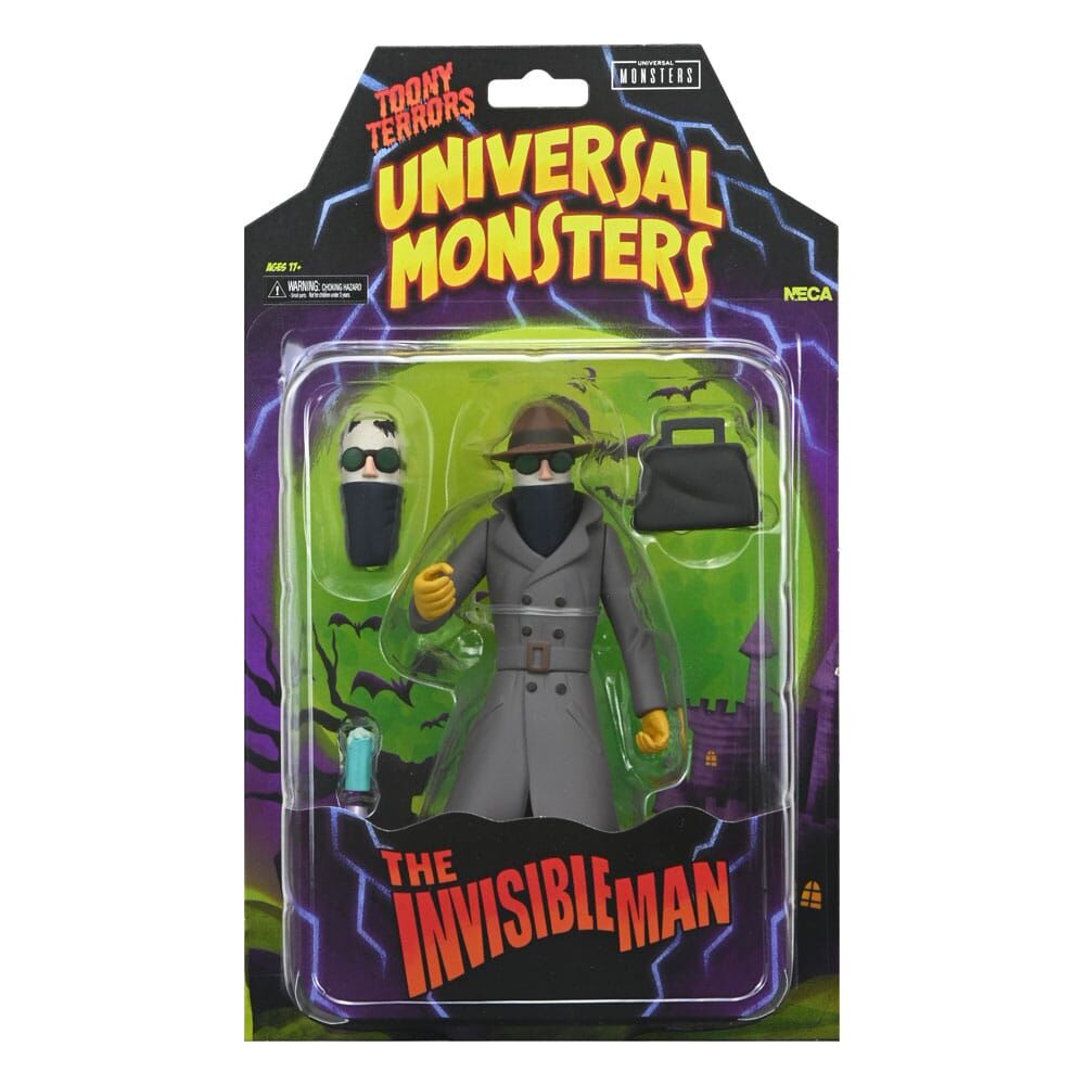 Imagen 1 - Figura The Invisible Man Universal Monsters Toony Terrors 15Cm