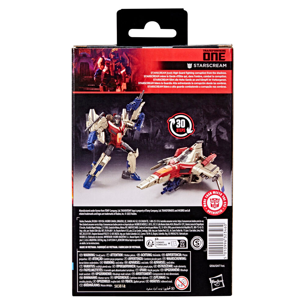 Imagen 5 - Figura Starscream Studio Series Transformers One 11,5Cm
