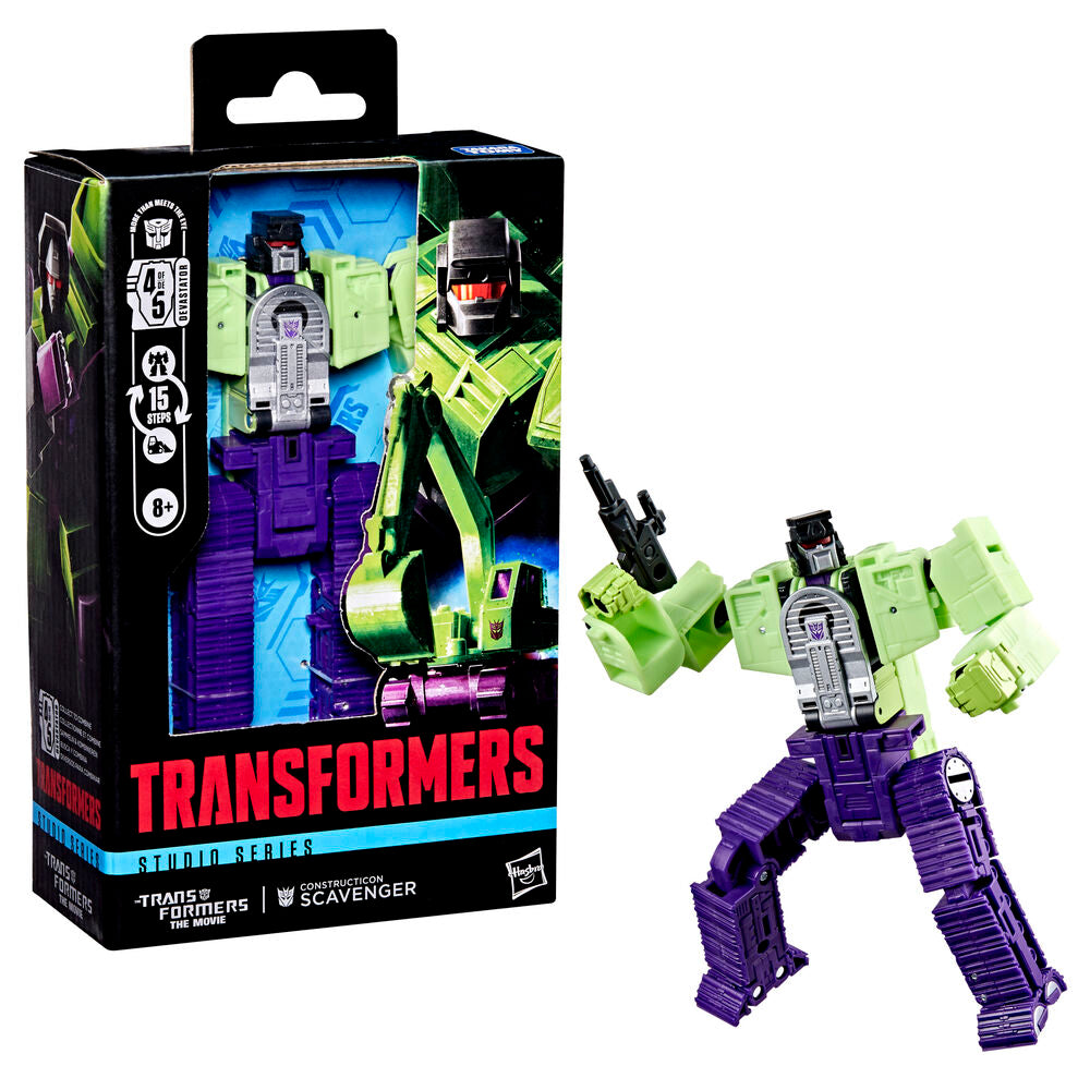 Imagen 4 - Figura Constructicon Scavenger Studio Series Transformers The Movie 11,5Cm