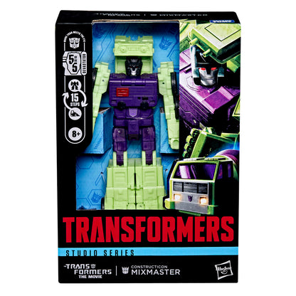 Imagen 1 - Figura Constructicon Mixmaster Studio Series Transformers The Movie 11,5Cm