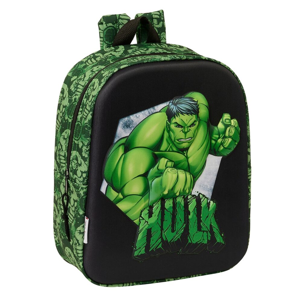 Imagen 1 - Mochila 3D Hulk Marvel 27Cm