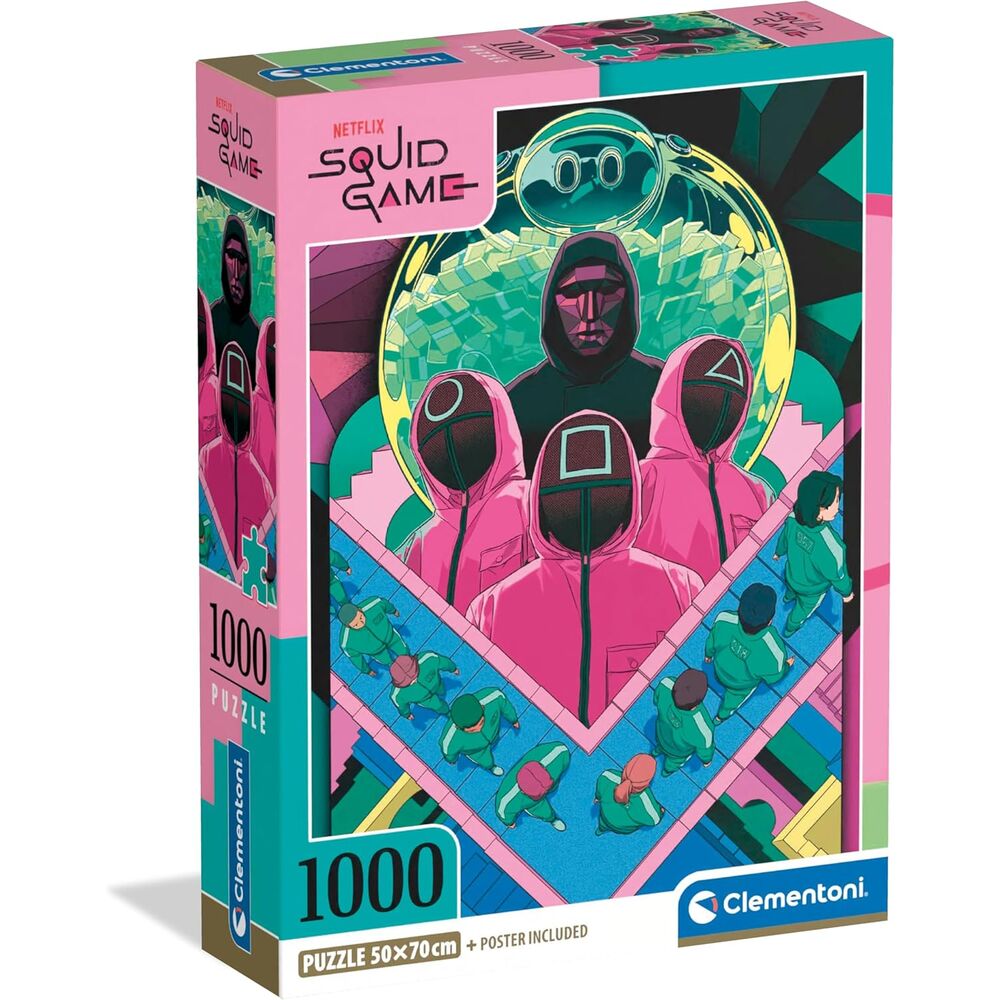 Imagen 1 - Puzzle El Juego Del Calamar 2 1000Pzs