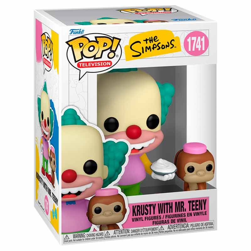 Imagen 2 - Figura Pop Los Simpsons Krusty With Mr. Teeny