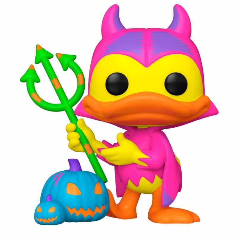 Imagen 1 - Figura Pop Disney Mickey And Friends Devil Donald With Pumpkin Chase Exclusive