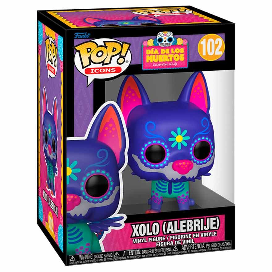 Imagen 1 - Figura Pop Dia De Los Muertos Xolo Alebrije