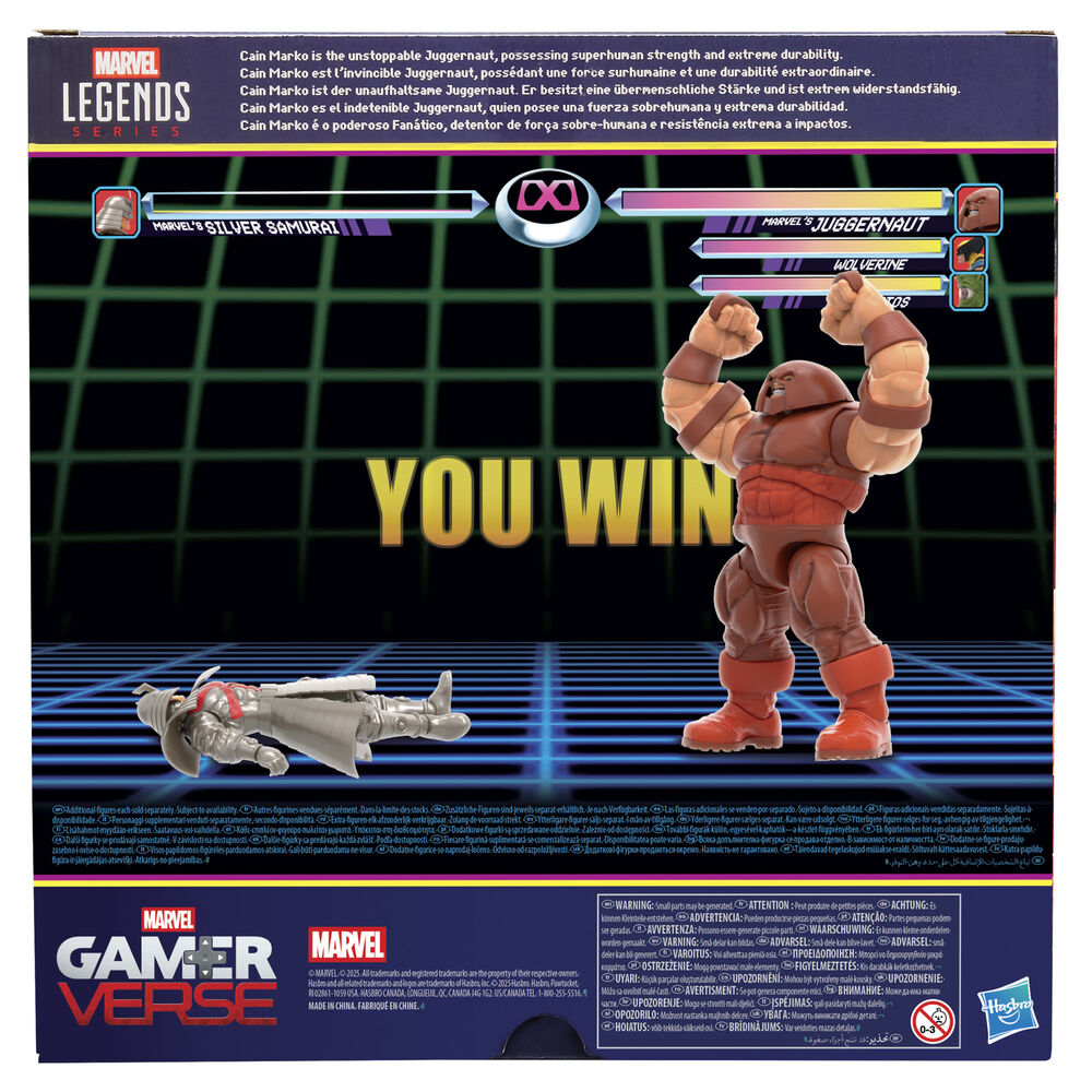 Imagen 13 - Figura Juggernaut Gameverse Marvel Legends Series 22Cm