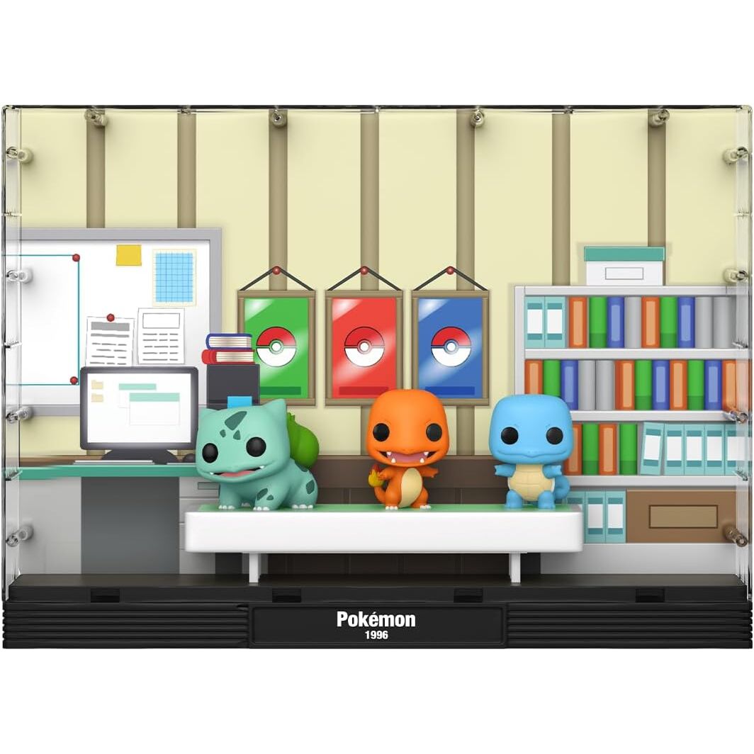 Imagen 2 - Figura Pop Moments Deluxe Pokemon 1996 Bulbasaur Charmander Squirtle
