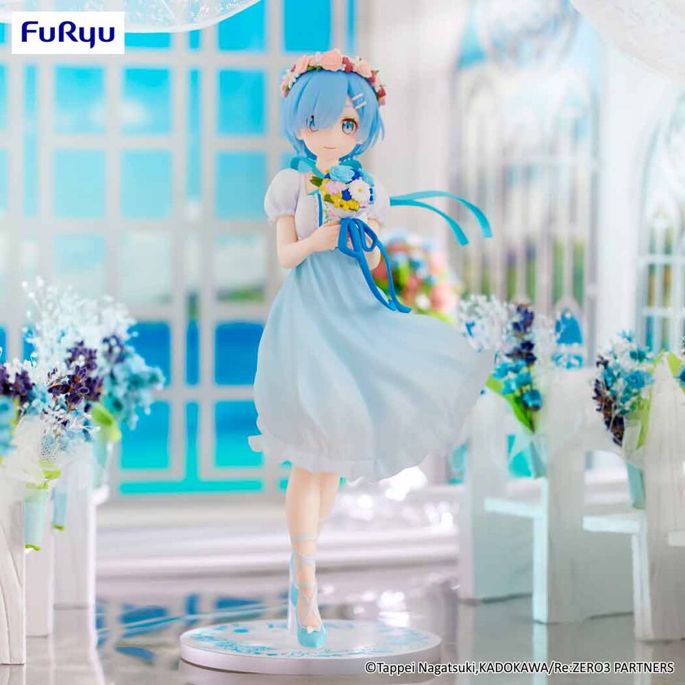 Imagen 1 - Figura Rem Bridesmaid Trio-try-it Re:zero Starting Life In Another World 21Cm