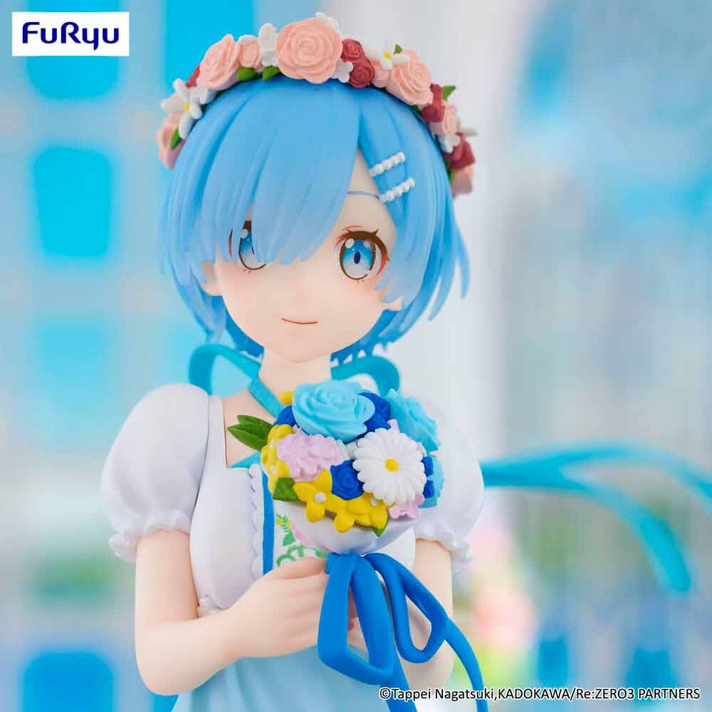 Imagen 3 - Figura Rem Bridesmaid Trio-try-it Re:zero Starting Life In Another World 21Cm