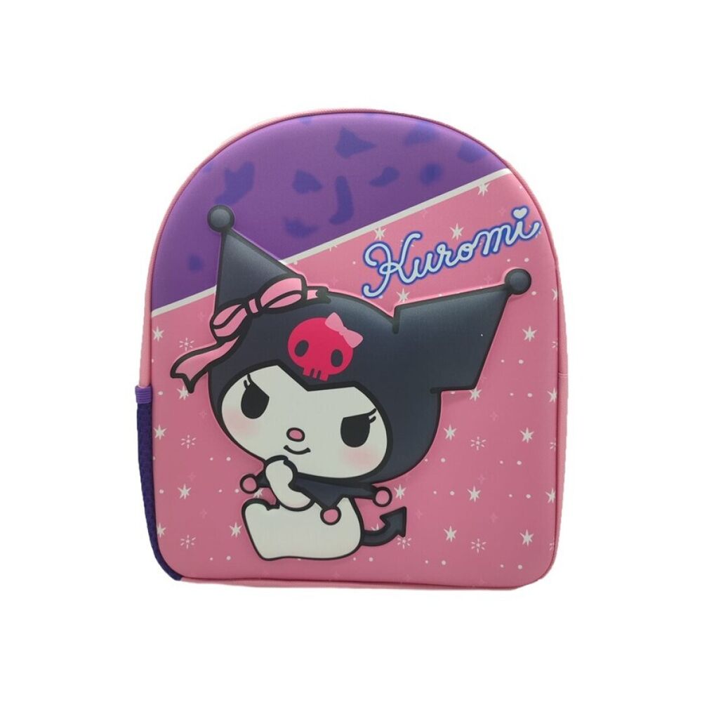 Imagen 2 - Mochila 3D Kuromi Hello Kitty 30Cm