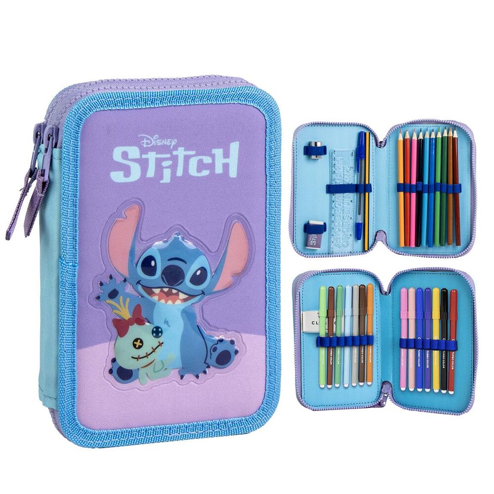 Imagen 1 - Plumier Stitch Disney Doble