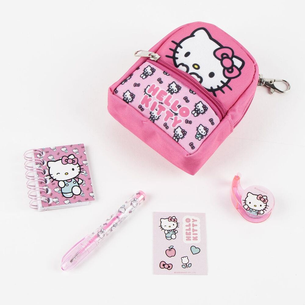 Imagen 4 - Set Papeleria Mini Mochila Hello Kitty