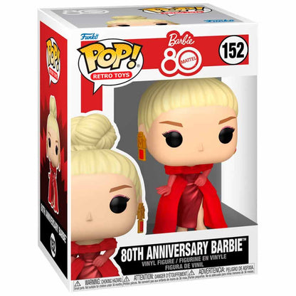 Imagen 1 - Figura Pop Barbie 80Th Anniversary Barbie