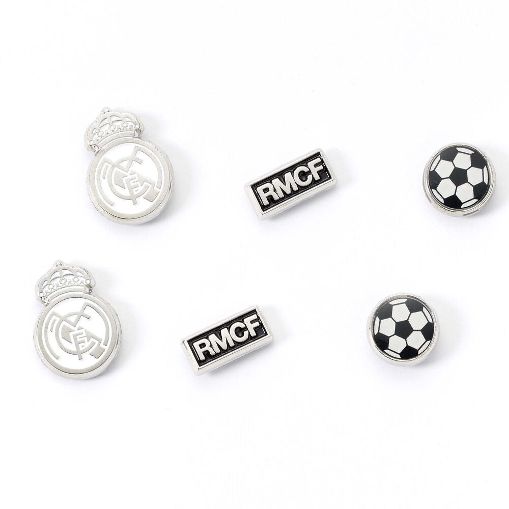 Imagen 3 - Set 3 Pares De Pendientes Real Madrid