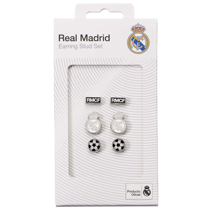 Imagen 1 - Set 3 Pares De Pendientes Real Madrid