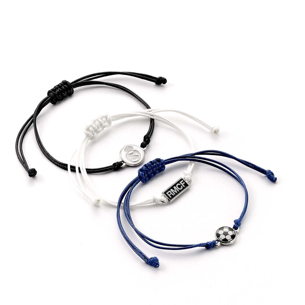 Imagen 2 - Set 3 Pulseras Amistad Real Madrid
