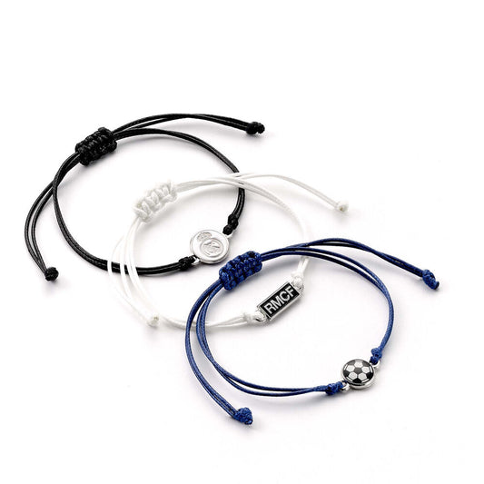 Imagen 2 - Set 3 Pulseras Amistad Real Madrid