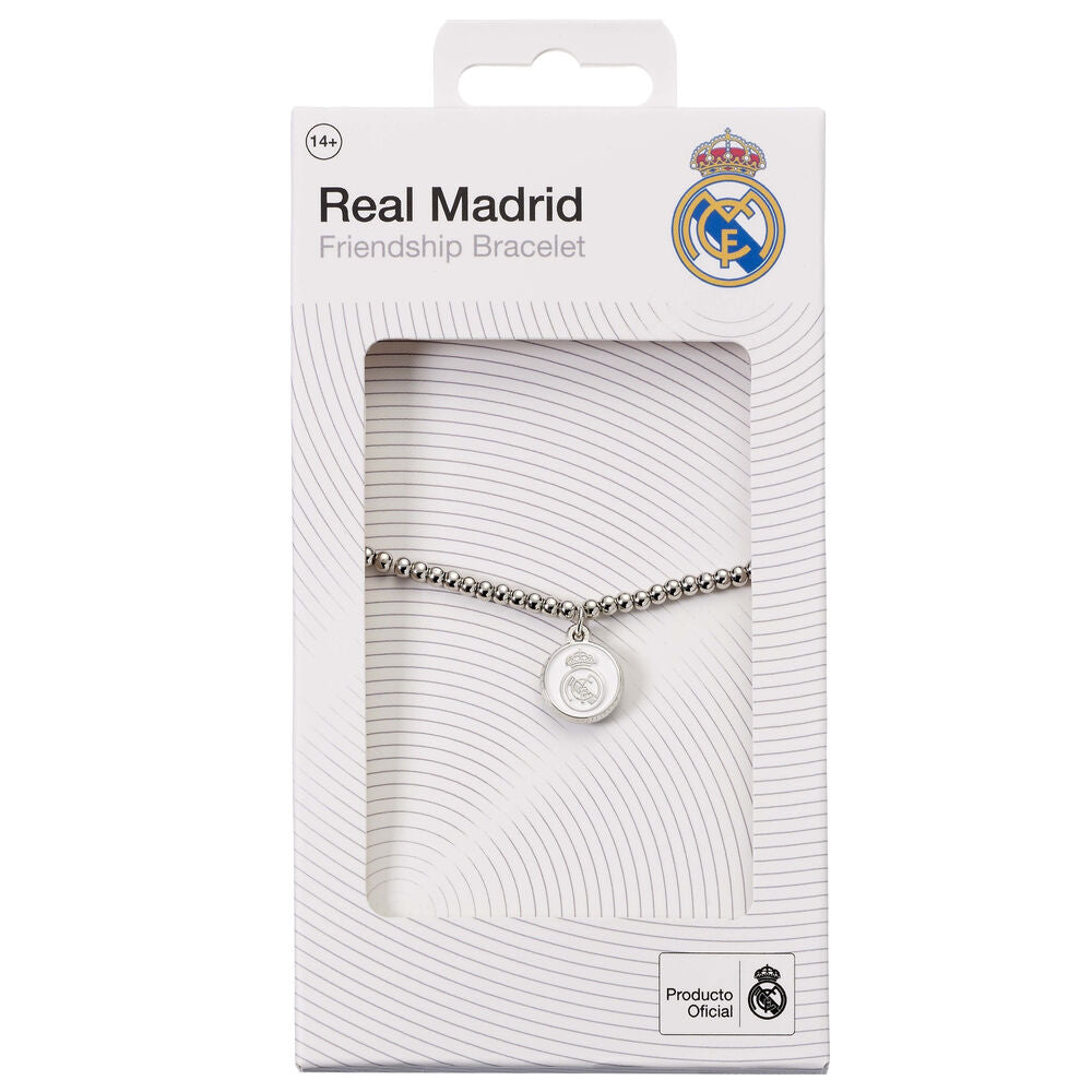 Imagen 2 - Pulsera Real Madrid Plateada