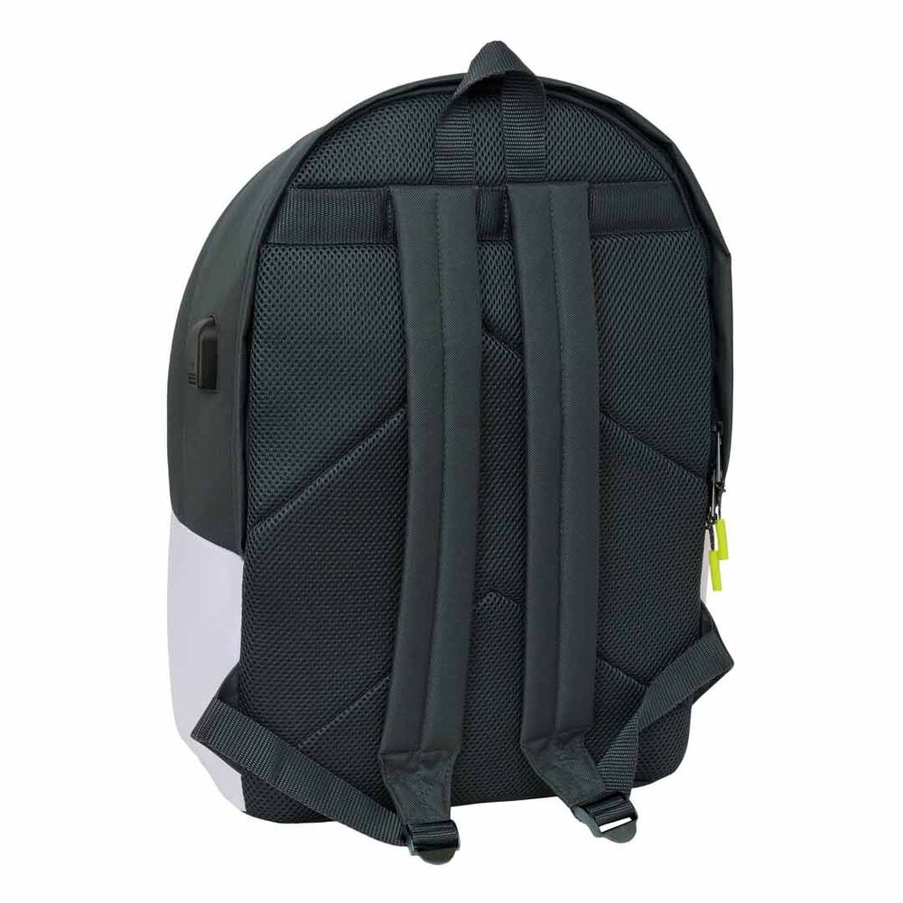 Imagen 2 - Mochila Portatil + Usb Real Madrid 25/26 44Cm