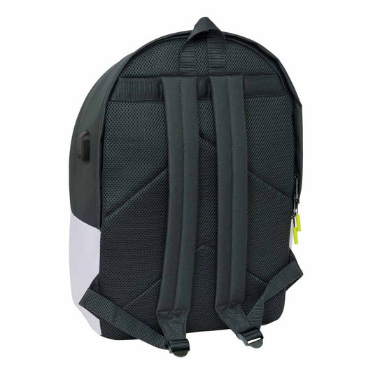 Imagen 2 - Mochila Portatil + Usb Real Madrid 25/26 44Cm