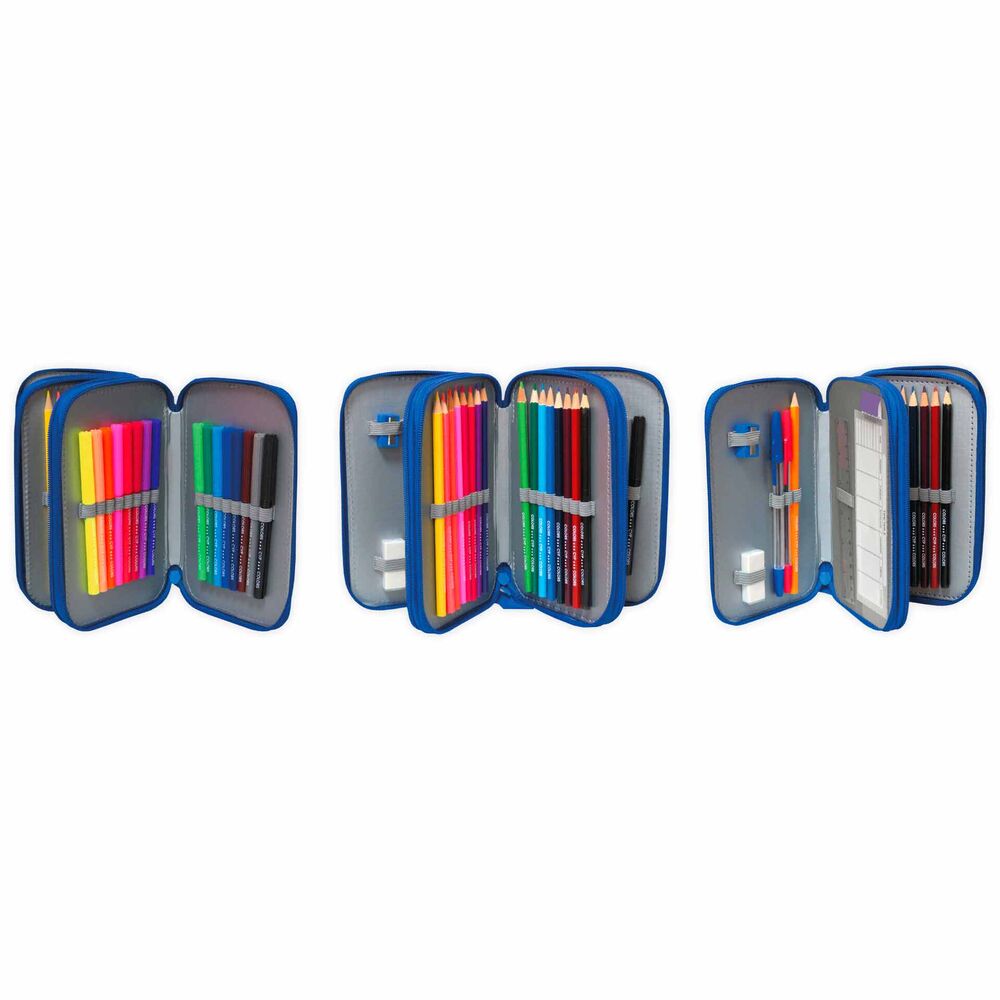 Imagen 4 - Plumier Superman Dc Comics Triple