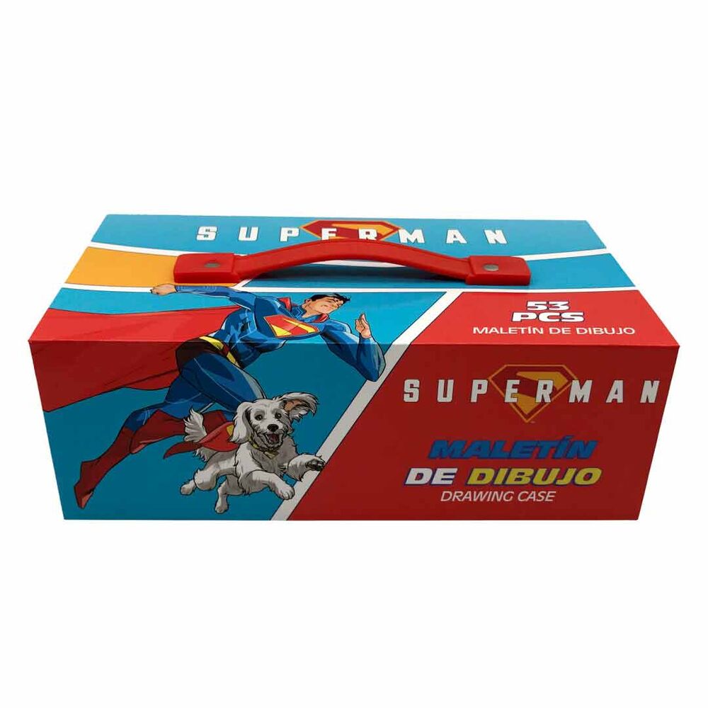 Imagen 4 - Maletin Papeleria Coloreable Superman Dc Comics