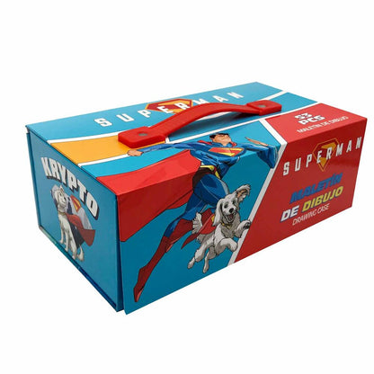 Imagen 5 - Maletin Papeleria Coloreable Superman Dc Comics