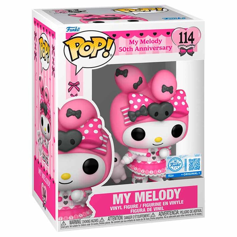 Imagen 2 - Figura Pop My Melody 50Th Anniversary My Melody Exclusive