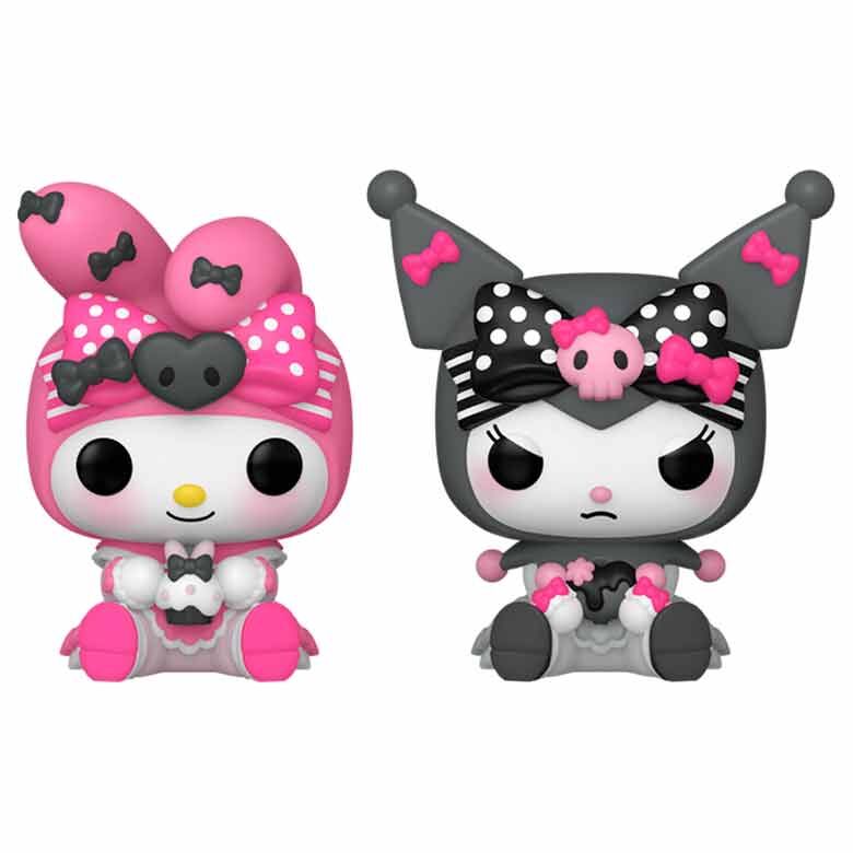 Imagen 1 - Blister 2 Figuras Pocket Pop My Melody & Kuromi Exclusive