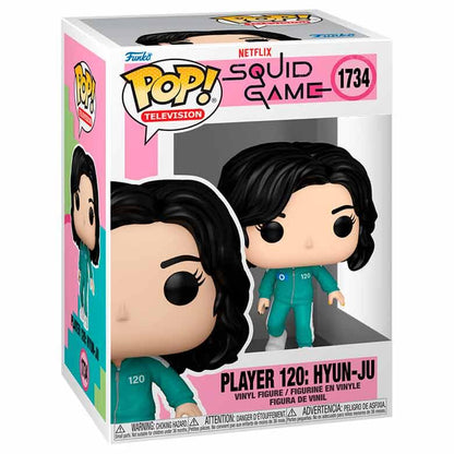 Imagen 2 - Figura Pop El Juego Del Calamar Player 120: Hyun-ju