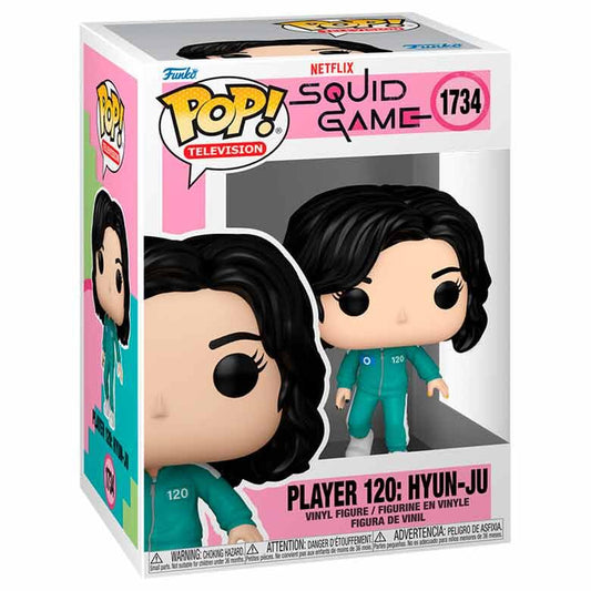 Imagen 2 - Figura Pop El Juego Del Calamar Player 120: Hyun-ju