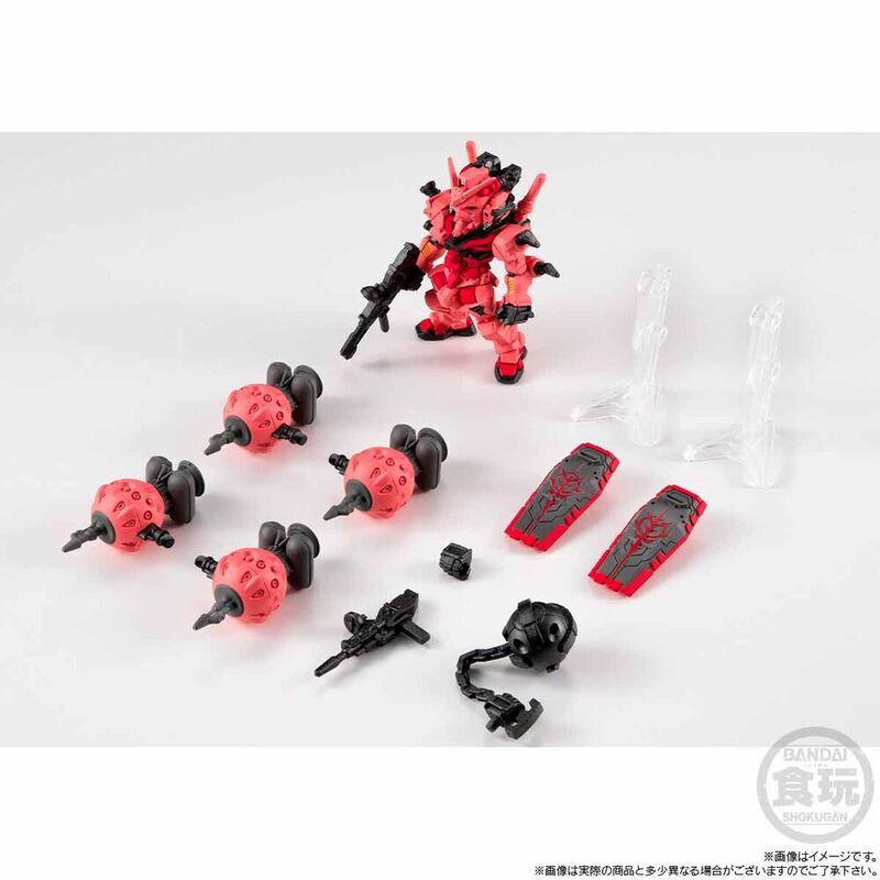 Imagen 6 - Figura Gundam Converge Core Red Gundam 5,5Cm