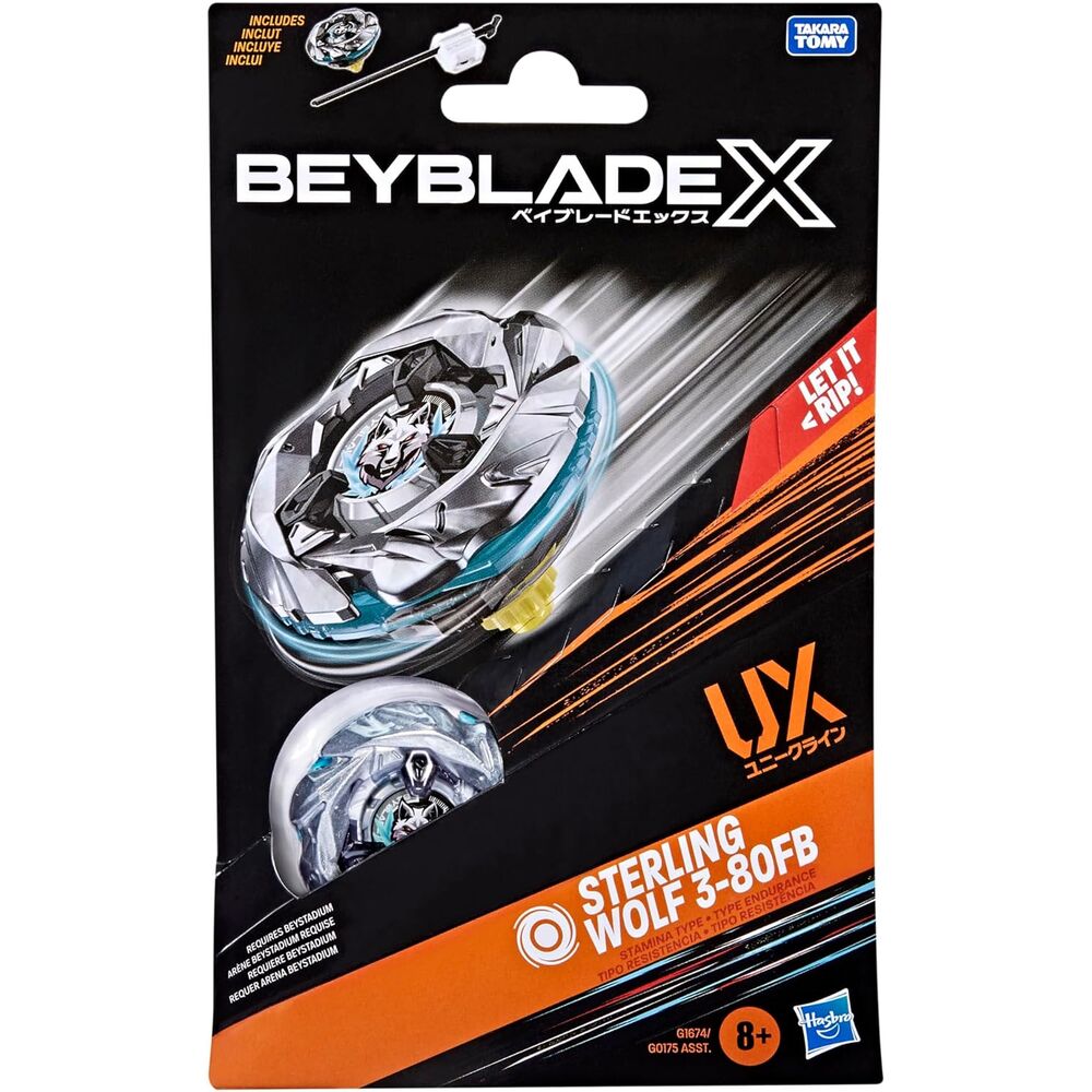 Imagen 4 - Kit Inicial Sterling Wolf 3-80Fb Ux Beyblade X