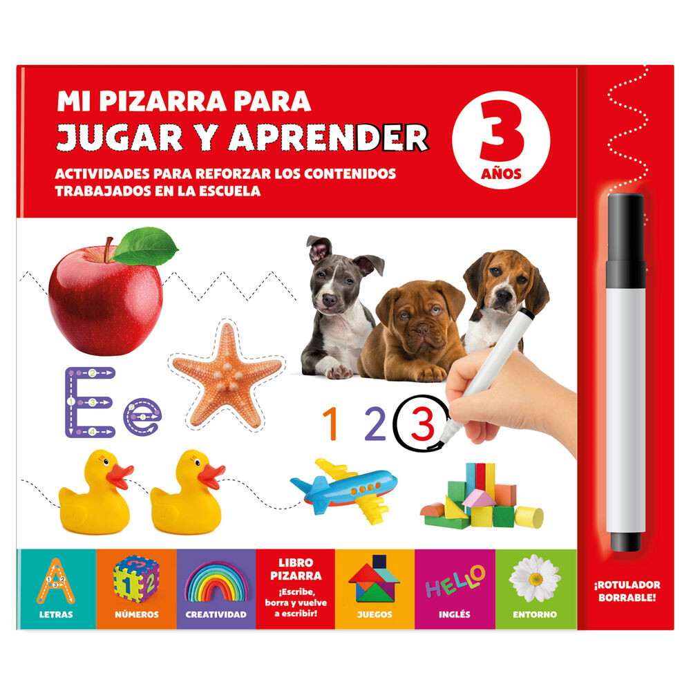 Imagen 1 - Mi Pizarra Para Jugar Y Aprender 3 Años Español
