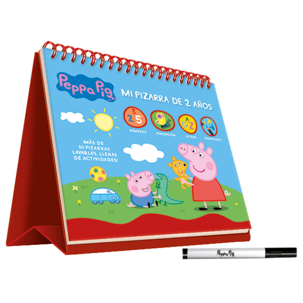 Imagen 1 - Mi Pizarra Actividades 2 Años Peppa Pig Español