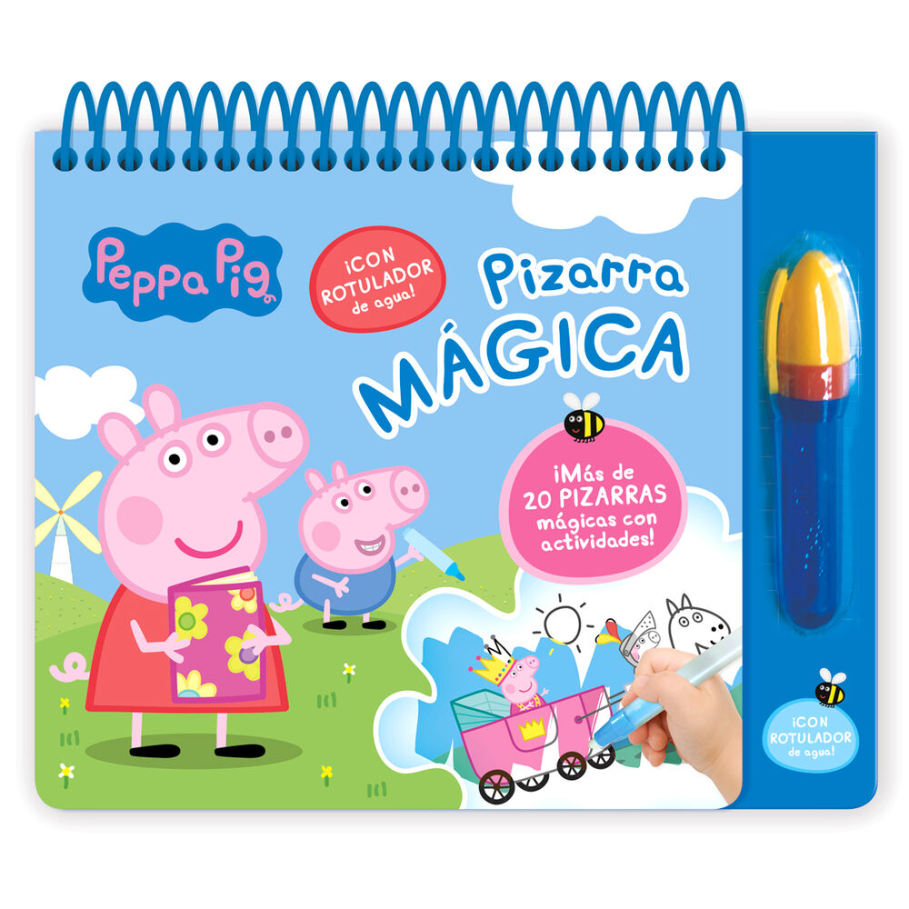 Imagen 1 - Pizarra Magica Actividades Peppa Pig Español