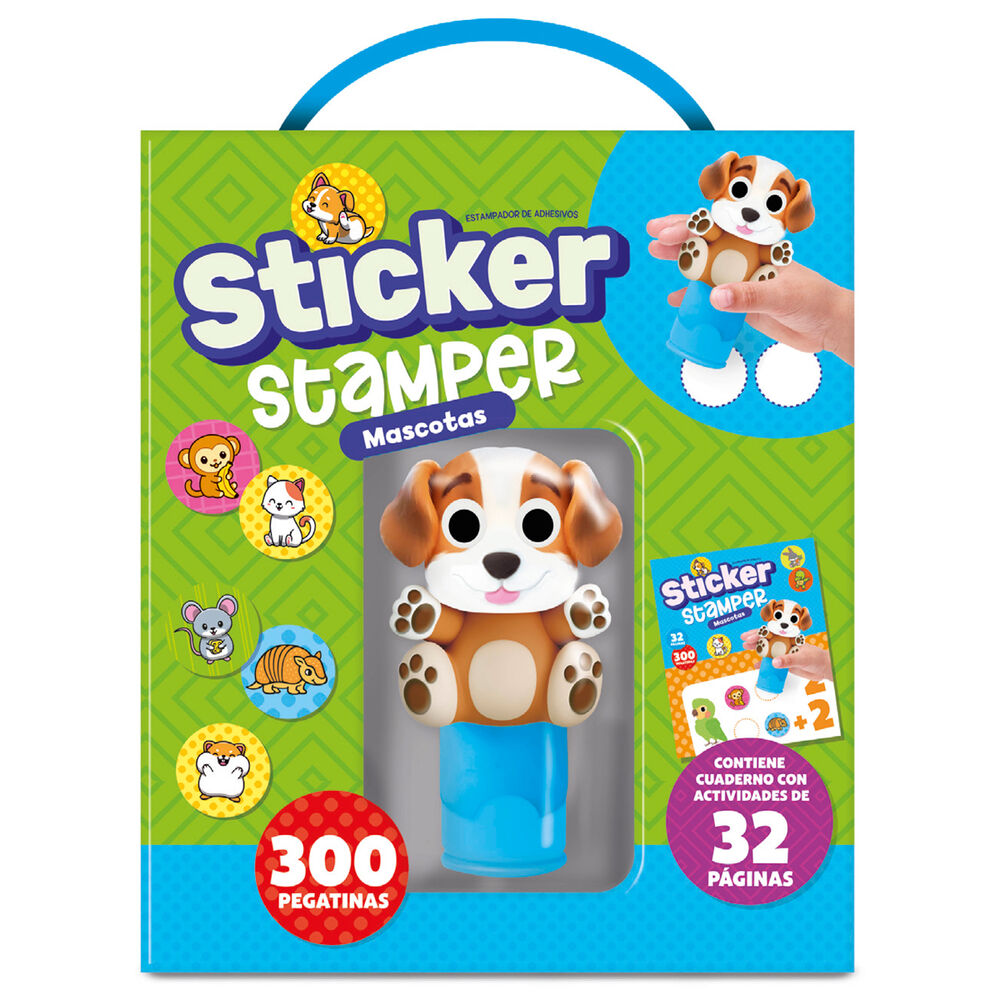 Imagen 1 - Kit Sticker Stamper Mascotas