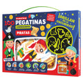Imagen 1 - Maletin 100 Pegatinas Luminiscentes Piratas