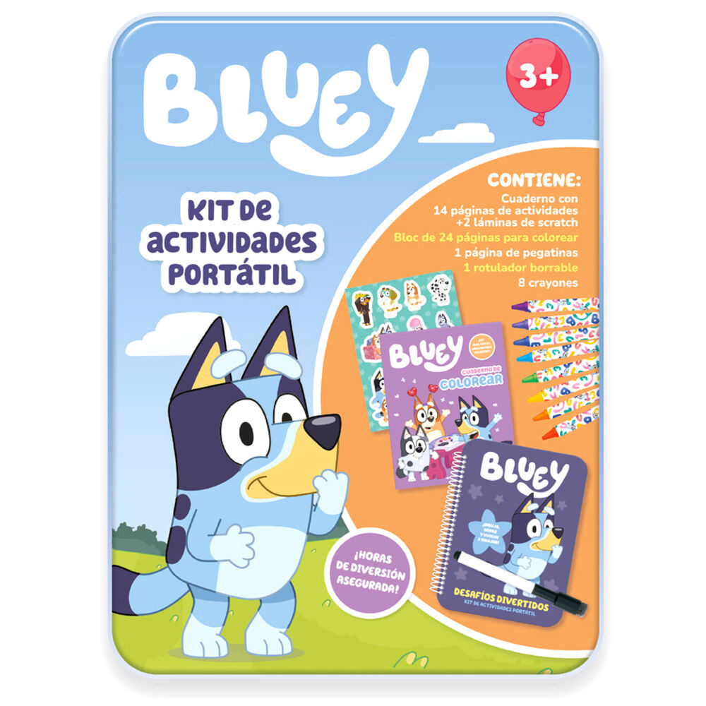 Imagen 1 - Kit Actividades Portatil Bluey Español