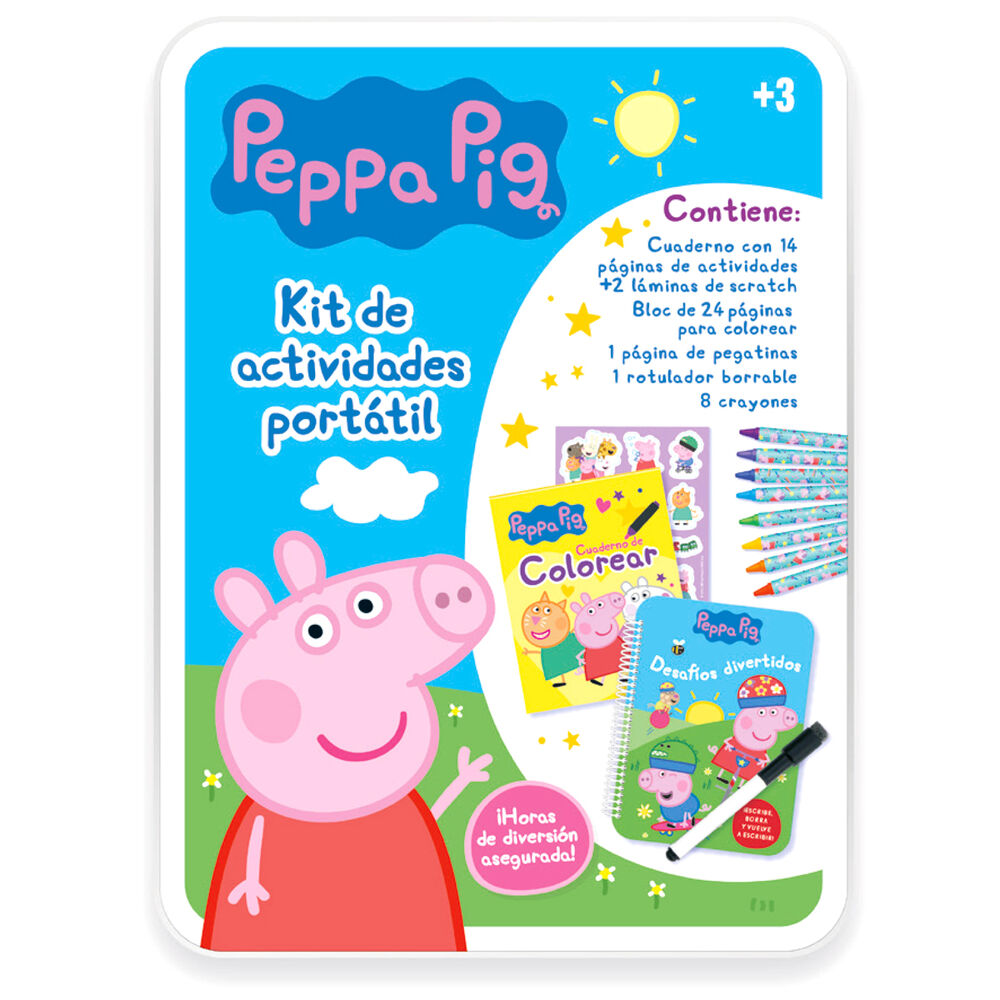 Imagen 1 - Kit Actividades Portatil Peppa Pig Español