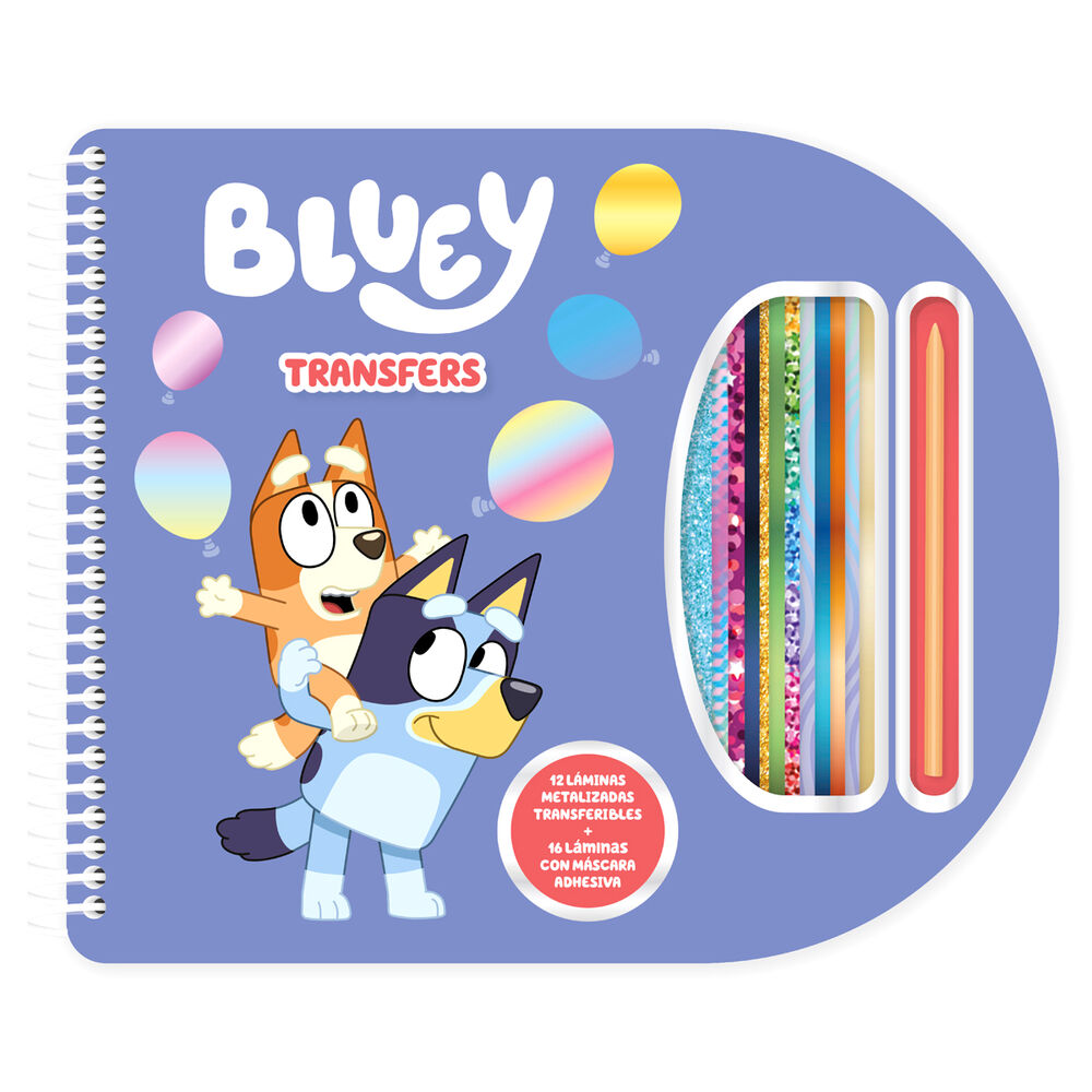 Imagen 1 - Libreta Transfers Bluey