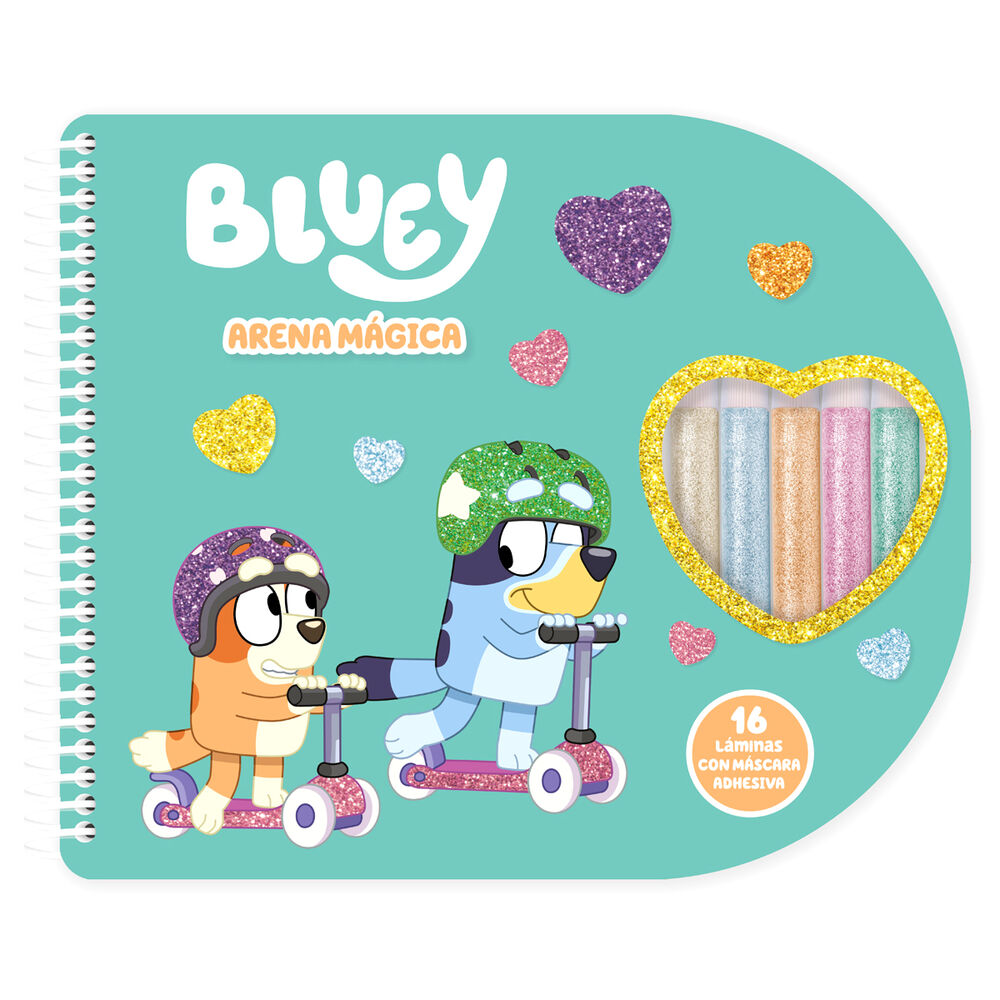 Imagen 1 - Libreta Arena Magica Bluey