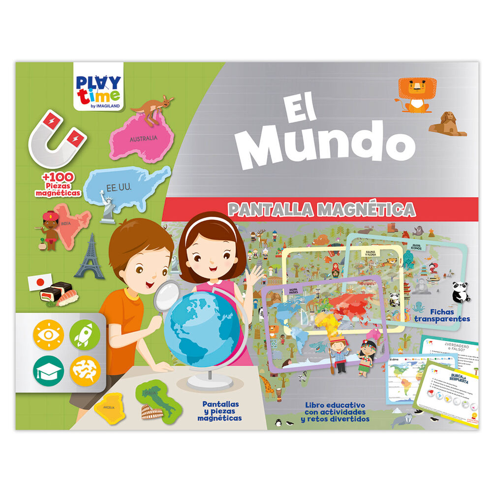 Imagen 1 - Pantalla Magnetica El Mundo Español