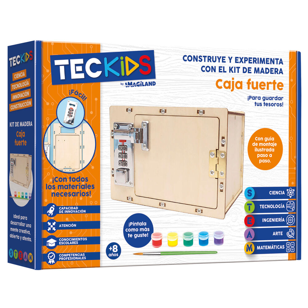 Imagen 1 - Maqueta Caja Fuerte Madera