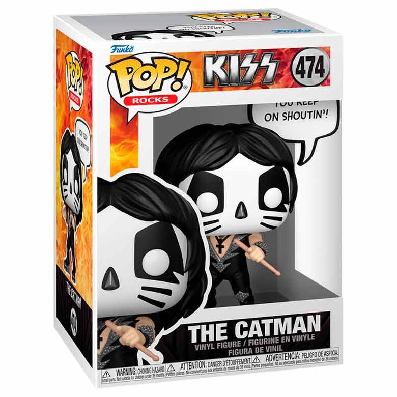 Imagen 2 - Figura Pop Rocks Kiss The Catman